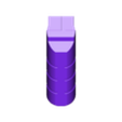 rk2L.stl Picatinny B-25U RK-1 RK-2 ZENITCO STYLE 45 DEGREE GRIP WITH STORAGE