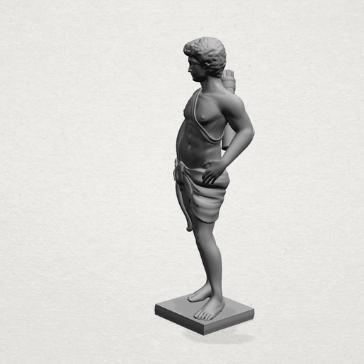 Michelangelo (ii) - C02.png Download free file Michelangelo 02 • 3D printable model, GeorgesNikkei