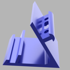 Phone_stand.png Free STL file Phone Stand・3D printing template to download