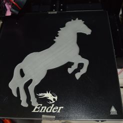 DSC_0040.jpg STL file Horse 2D・3D printer model to download