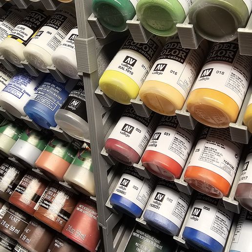 Modular-Hobby-Paint-Rack-Double-upright.jpg Modular Hobby Paint Rack