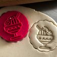 pohár 2.jpg Cookie stamp + cutter -  Ice cream