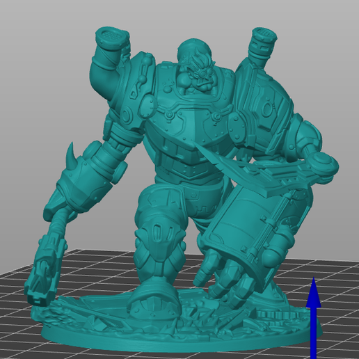 Gnome Power Armor 3D model