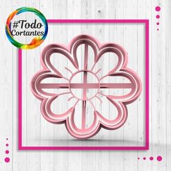 2484-Flor-4.28.jpg STL file Flower cutter・3D printing design to download