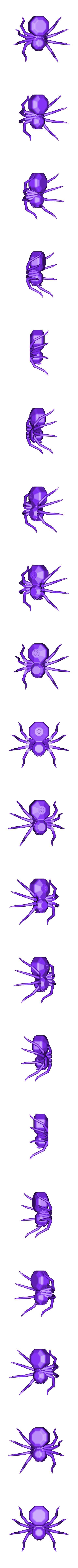 TortureSpiderEasy.stl Télécharger fichier STL gratuit Torture Spider, test de torture d'imprimante 3D - surplombs - refroidissement - rétraction • Modèle imprimable en 3D, printingotb