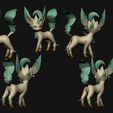 leafeon-cliente.jpg STL file Pokemon - All Eeveelutions・3D printer model to download