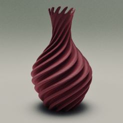 0001.jpg VASE IMPRIMABLE / VASE À FLEURS / VASE 3D