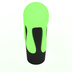 Iso-All-Rendered-1.png Archivo STL Igualmente Oozy Diamond Gear Stick Replica・Objeto para impresora 3D para descargar