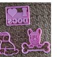 Prints.jpg Dogs COOKIE CUTTERS SET
