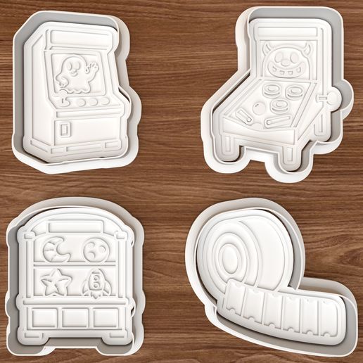 Haunted Arcade Cookie Cutter Set