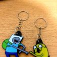 e03a226f-64de-4886-a94b-ca0985ac5662.jpg Duo keychain Adventure Time - keychain Adventure time