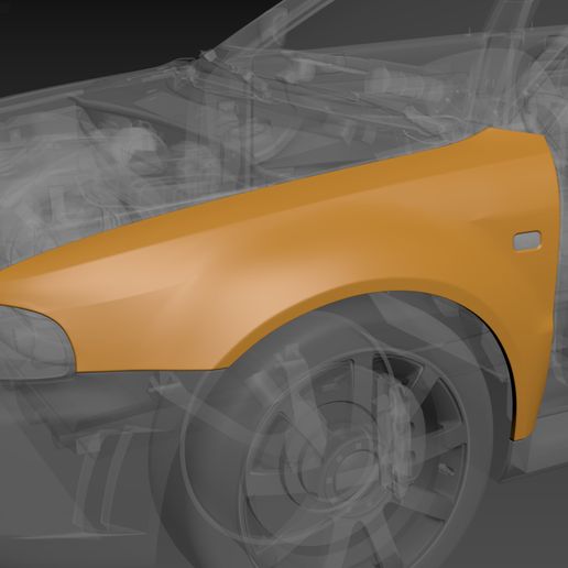 Audi rs4 fender