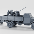 5.png Opel Blitz with FLAK38 20mm with armored cab (+15cm Panzerwerfer) (Germany, WW2)