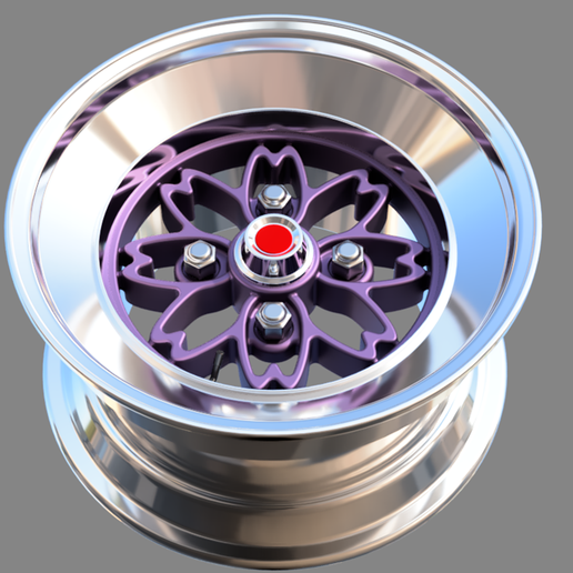 🇯🇵 Hayashi Sakura rim・ STL File for ・Cults