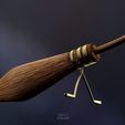 3.jpg Nimbus 2000 broom | Harry Potter | 3d print | model quidditch