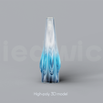 A_8_Renders_0.png Niedwica Vase A_8 | 3D printing vase | 3D model | STL files | Home decor | 3D vases | Modern vases | Abstract design | 3D printing | vase mode | STL
