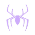 Spider-Man (Tom Holand Homemade Suit) Spider Logo(Half).STL Spider-Man (Tom Holand Homemade Suit) Spider Logo