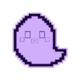 Pixel Ghost.stl Pixel Ghost Bath Bomb Mold