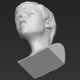 20.jpg Audrey Hepburn black and white bust for full color 3D printing