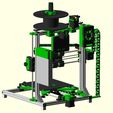 printer_rear_l_v2.0.jpg GREEN MAMBA V2.0 DIY 3D Printer