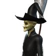 vid_00005.jpg DOWNLOAD HALLOWEEN WITCH 3D Model - Obj - FbX - 3d PRINTING - 3D PROJECT - GAME READY