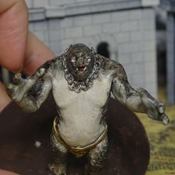 DSC02087.jpg The cave TROLL The Lord of the Rings 3D print model