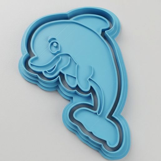 Cortante Delfin - dolphin cookie cutter
