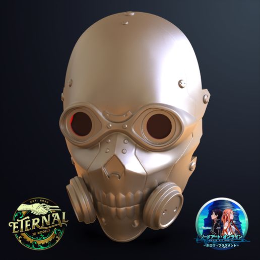 Файл 3D STERBEN DEATH GUN GGO MASK - SWORD ART ONLINE - ETERNAL COSPLAY ...