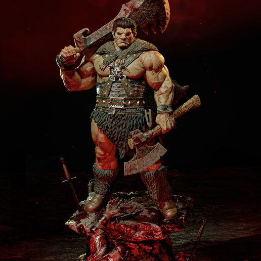💬 Zodd - Berserk - Fullsize・ 3D File for 3D printing・Cults