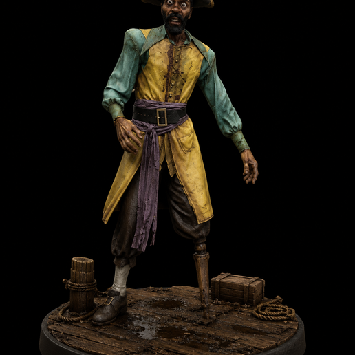 captain clark (backrooms) 3D model