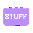 gift-toy_box-LID_STUFF.stl Cajas de regalo / juguetes - diferentes tapas disponibles