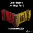 Greenskin_Krooze_Sample.jpg Gothic Sector : Lost Ships Part 2 - Greenskin Kroozer sample