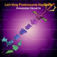 7.jpg Lich King Frostmourne Key Blade Cosplay Kingdom Hearts - STL File 3D print model