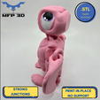 38.png ARTICULATED TURTLE MFP3D -NO SUPPORT - PRINT IN PLACE - SENSORY TOY-FIDGET