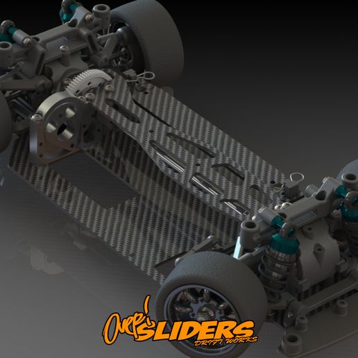 🚁 ABC HOBBY - Genetic M Chassis・Free STEP File for 3D printing