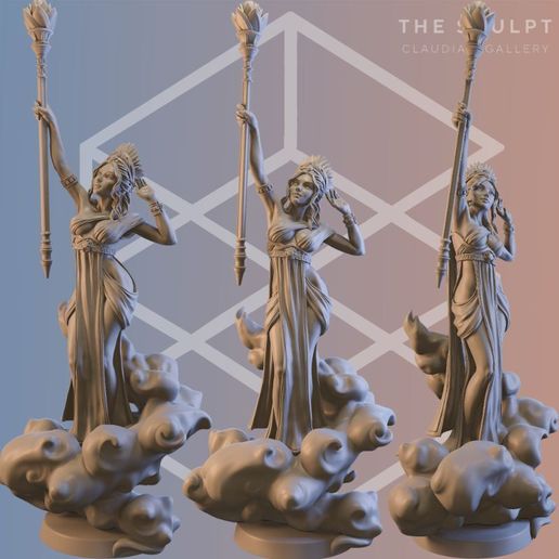👸 Hera - The queen of Olympus・ STL File for 3D printing・Cults