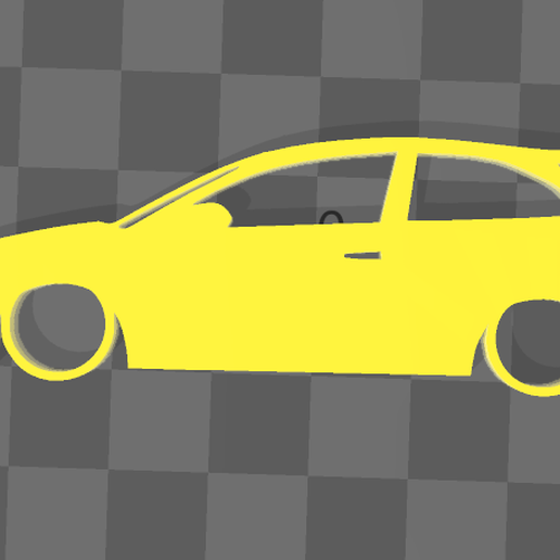 Key ring Seat Ibiza 6L 3D model