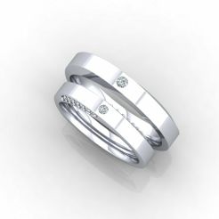 NC-11N-1.jpg Free STL file Infinity wedding ring・3D print design to download