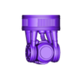 SuturusPattern-Upper Arm-0Degrees-BallAndSocket.stl Non-Magnetization Adapter Kits For My Mechs