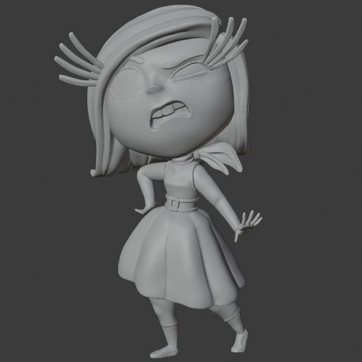 👾 Disgust・ STL File for 3D printing・Cults
