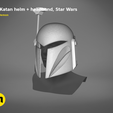 KEYSHOT-SCENA-2020_bokatan_barevne-main_render.208.png Bo-Katan Helmet and Headband - Starwars