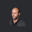 model-1.png Jason Statham-bust/head/face ready for 3d printing