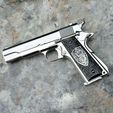 IMG_20231231_102810.jpg COLT 1911 CLASSIC SHAPE GRIPS DRACONIC SHIELD ALSO FOR AIRSOFT