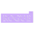 Rogue_text_RO3.stl Stencils - Diablo