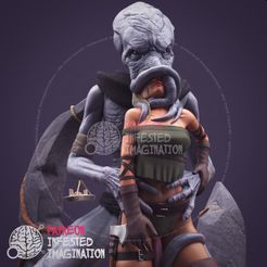 MINDFLAYER-8.jpg STL file MINDFLAYER taking a victim NSFW・3D print model to download