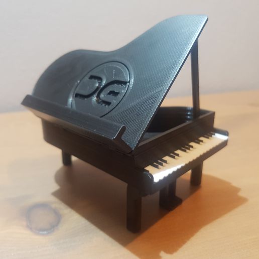 Download Free Stl File Piano Phone Holder 3d Printer Template Cults