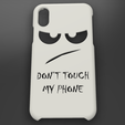 Case Iphone X Dont toch.png Case Iphone X/XS Dont touch