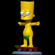 6.png Bart Simpson Skating Naked - The Simpsons