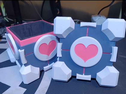 Companion Cube Storage Box 3D model