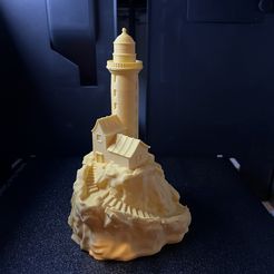 Lighthouse on a rock